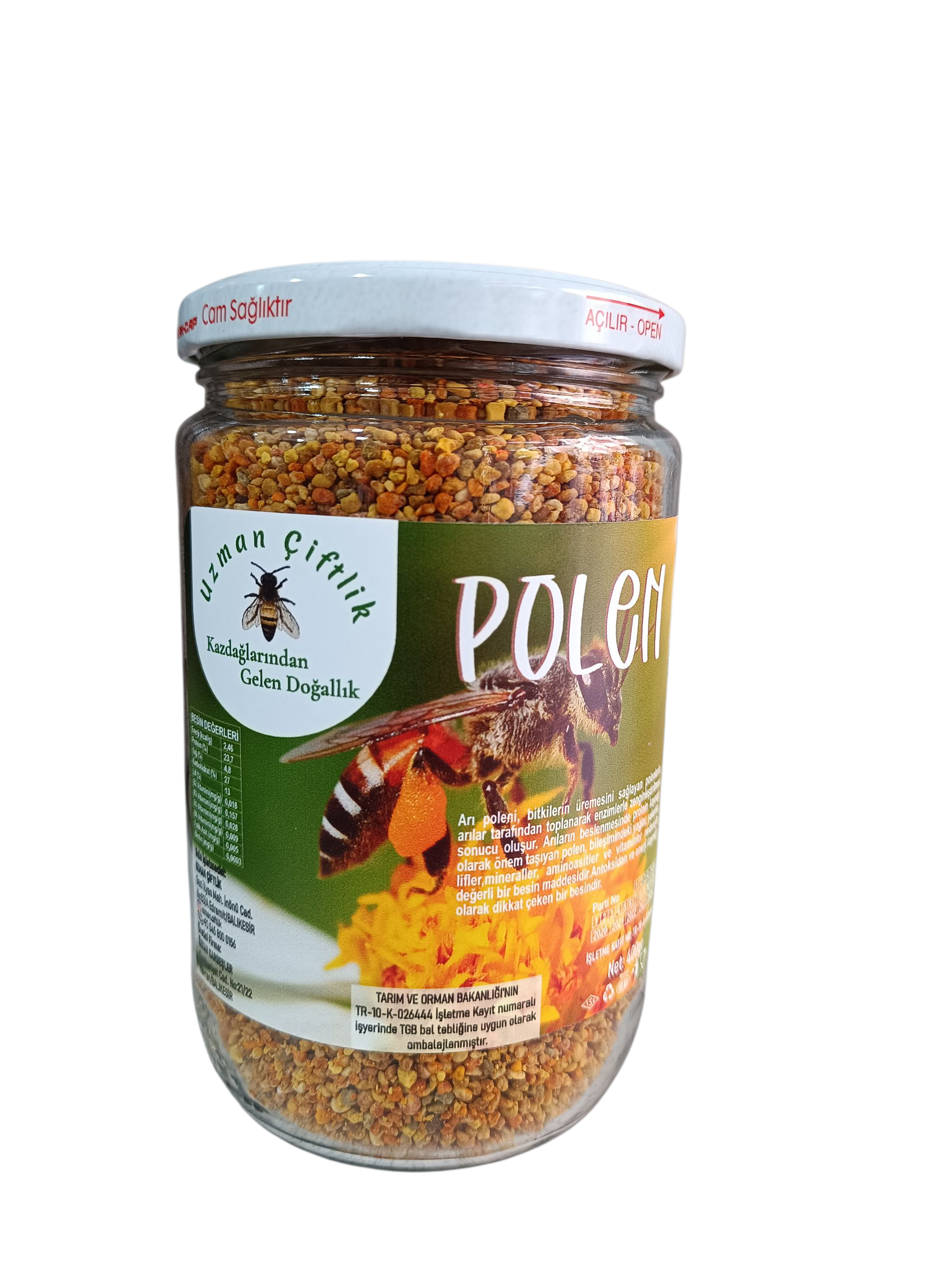 Polen 400 Gr (Kazdağı B&ouml;lgesi)