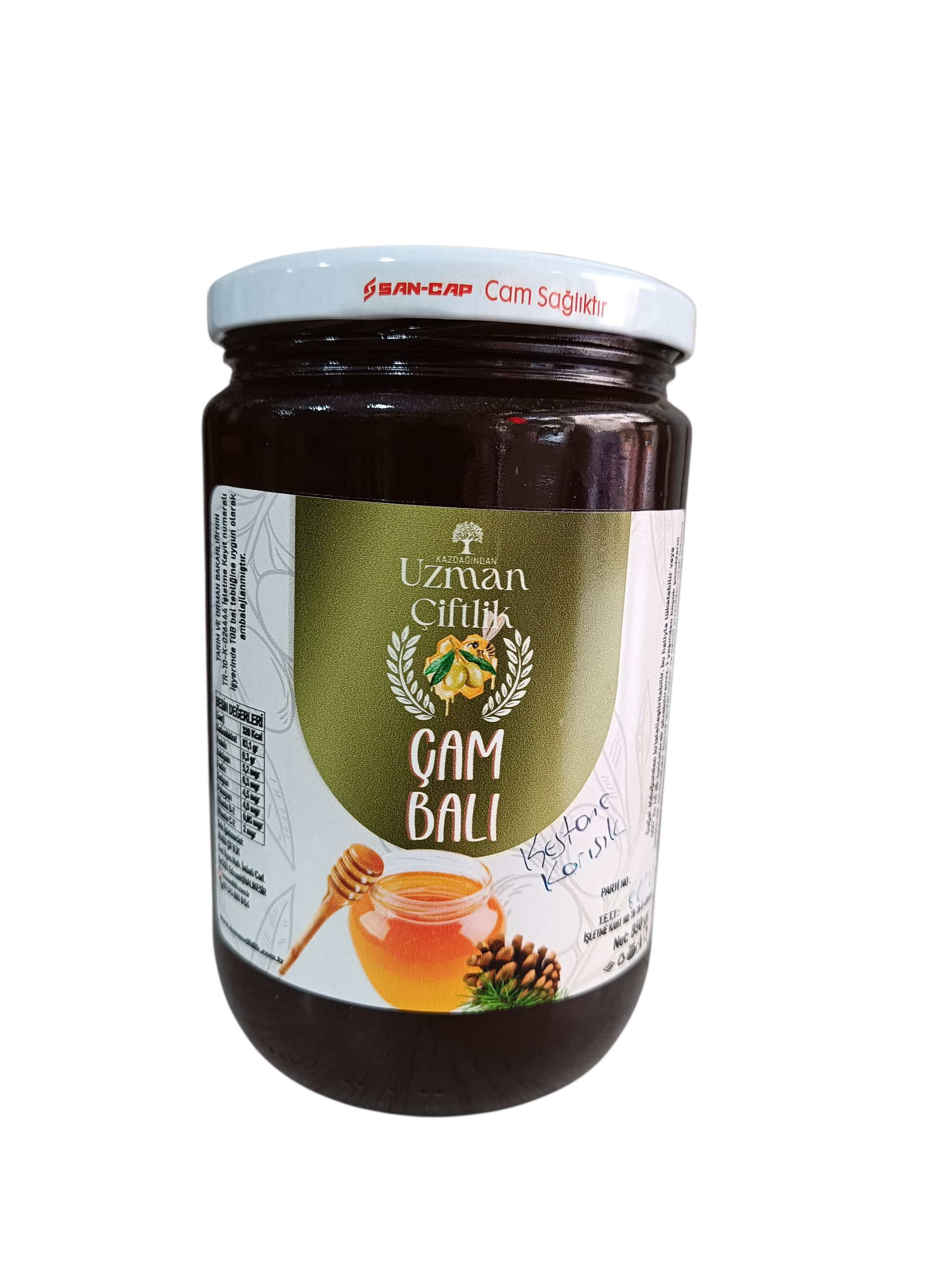&Ccedil;am - Kestane Balı 850 Gr (Kazdağı B&ouml;lgesi)