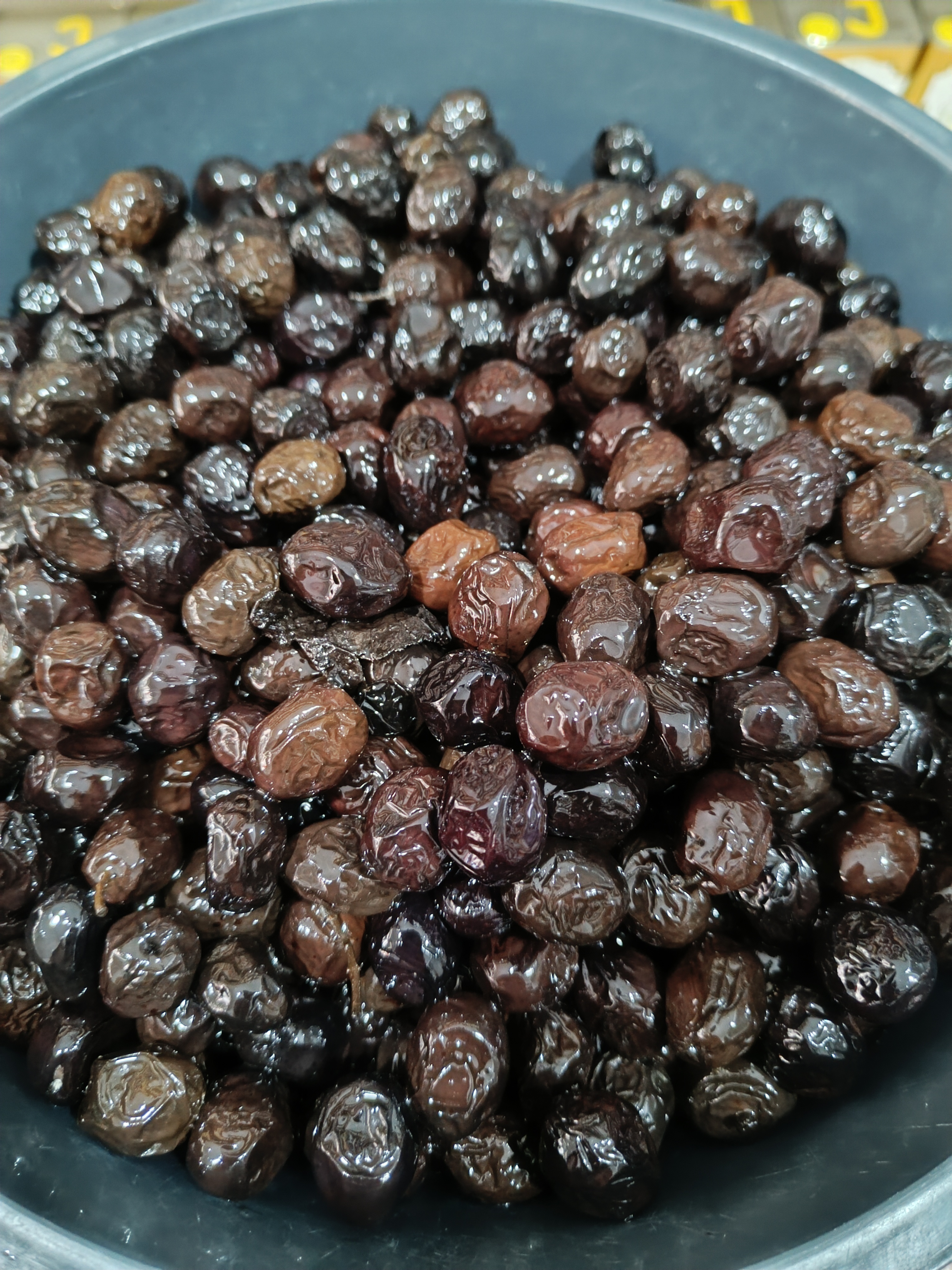 Siyah Sele Zeytin Duble (1 Kg)