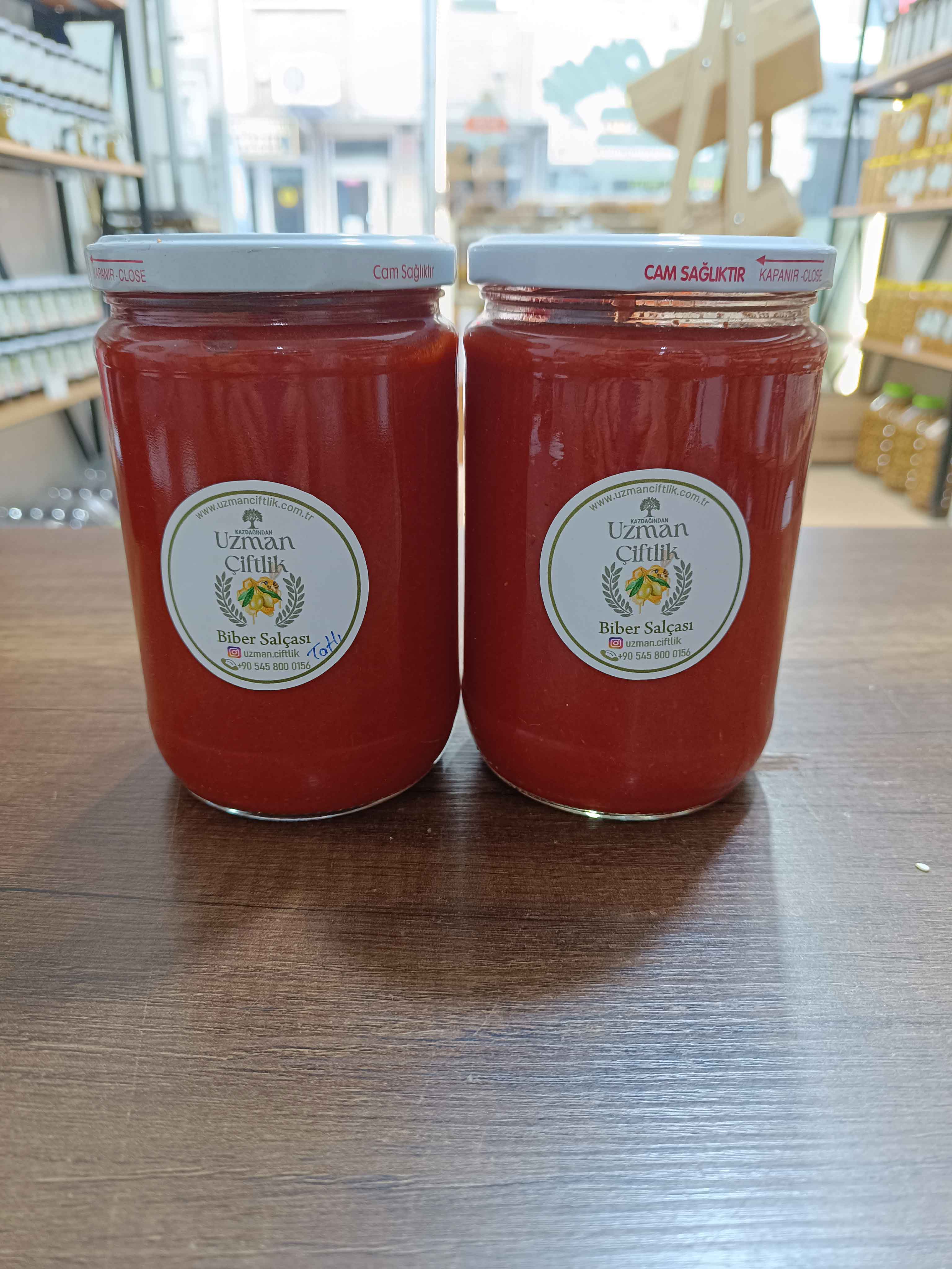 Biber Sal&ccedil;ası (650 gr x 2 Adet)