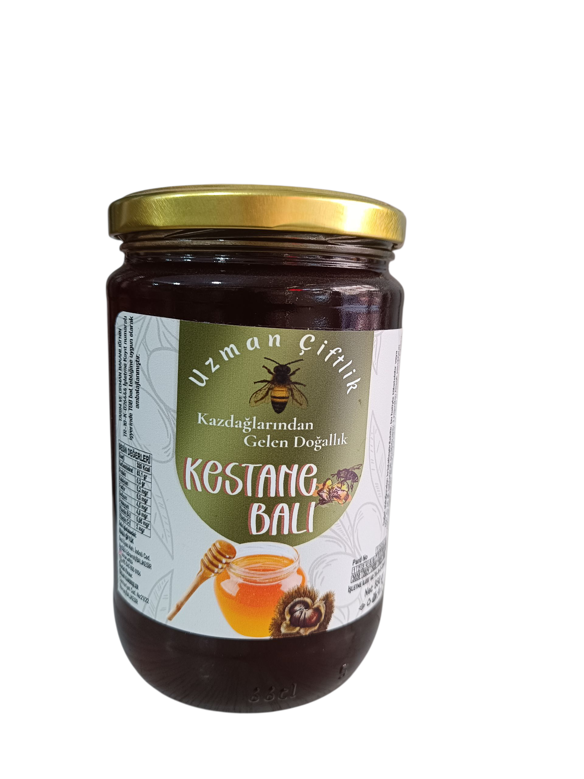 Kestane Balı 850 Gr (Kazdağı B&ouml;lgesi)