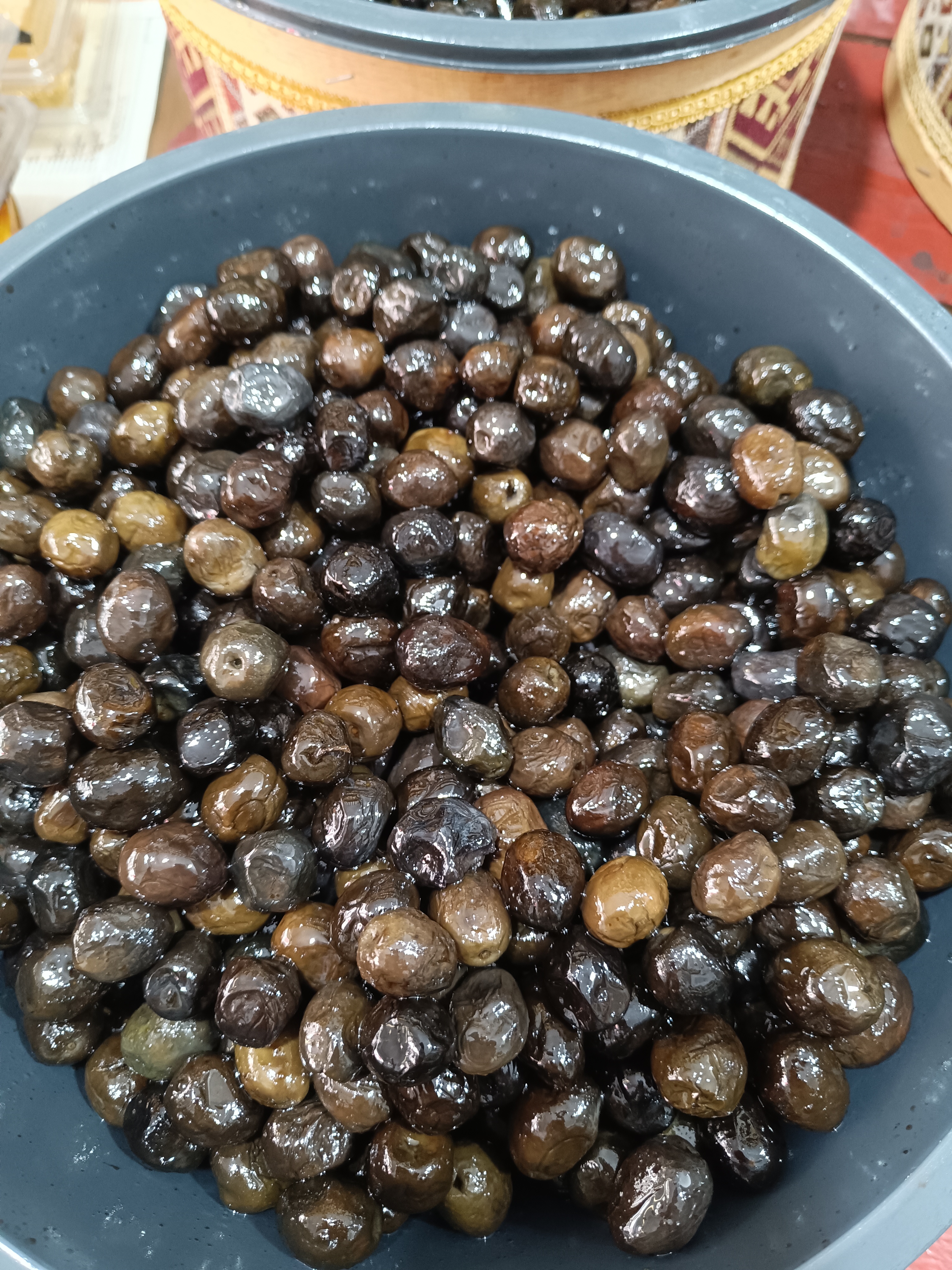 Siyah Gemlik AzTuzlu  &Ccedil;evirme Zeytin Duble (1 kg)